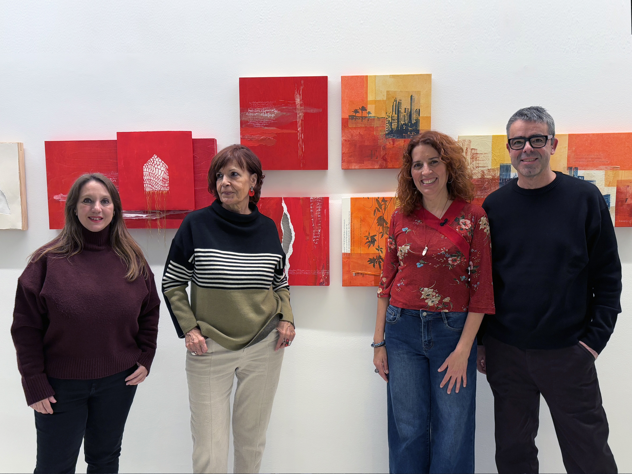Inauguració exposició Eulàlia Llopart i Rosa Permanyer